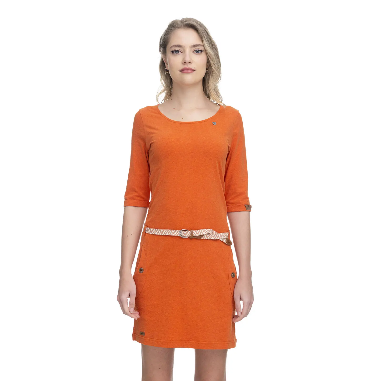 Kleid Damen Ragwear Tanya Solid