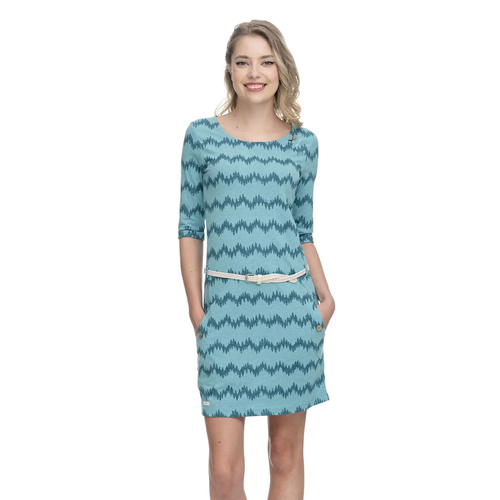 Kleid Damen Ragwear Tanya Forest