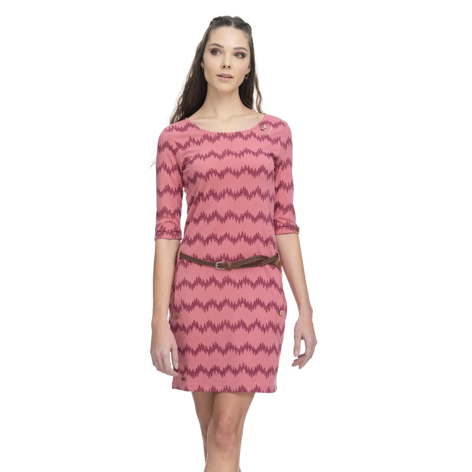 Kleid Damen Ragwear Tanya Forest