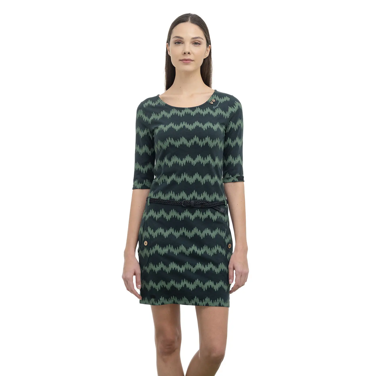 Kleid Damen Ragwear Tanya Forest