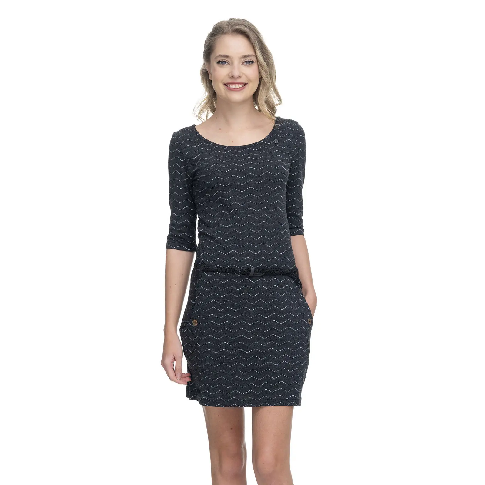 Gestreiftes Kleid Damen Ragwear Tanya
