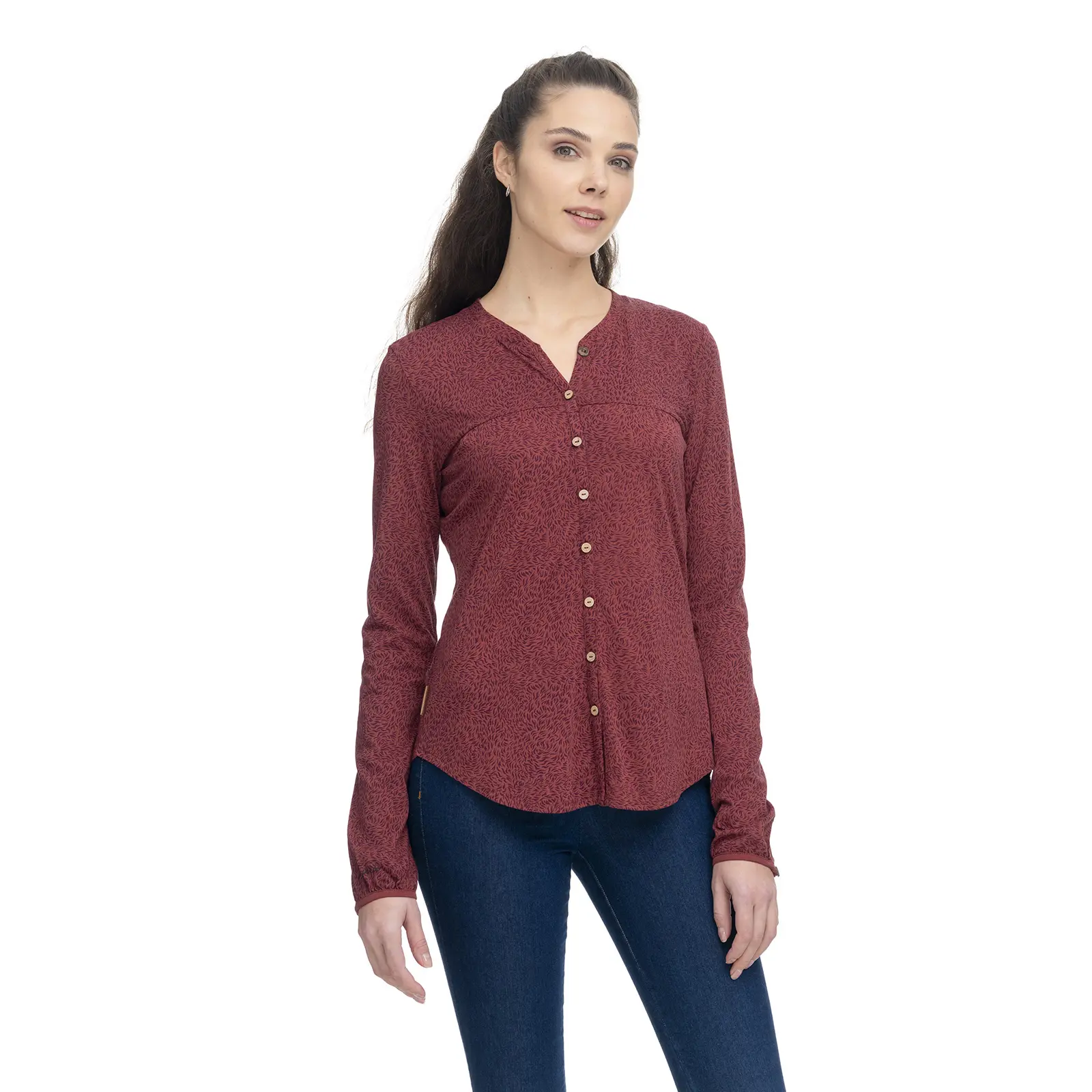 Blusa maniche lunghe organica donna  Zofka