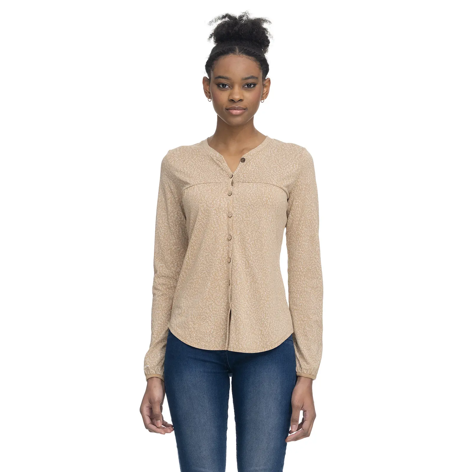 Blusa maniche lunghe organica donna  Zofka