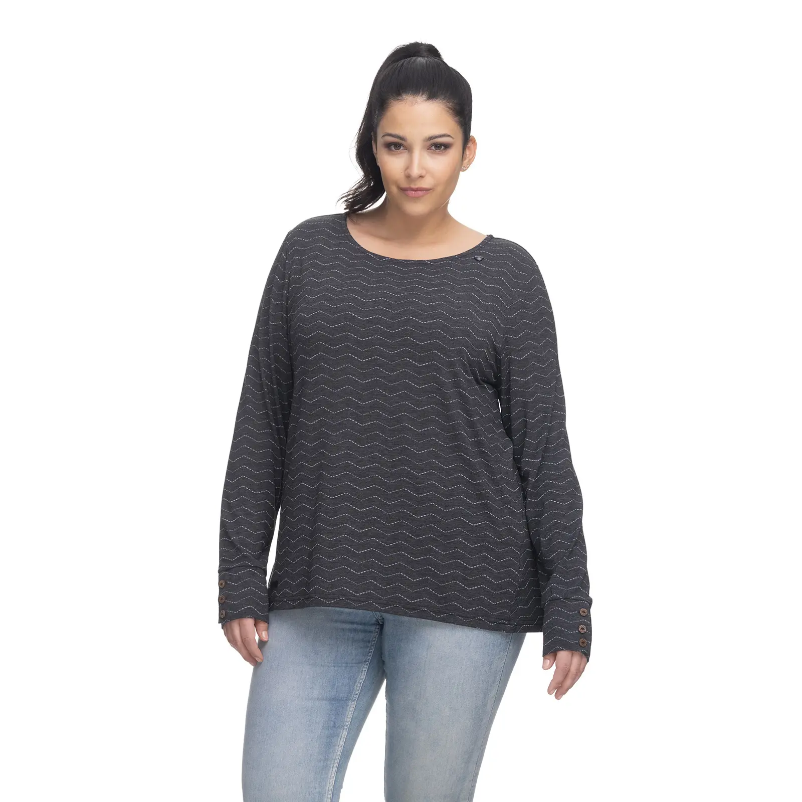Langarmshirt Ragwear Malka Plus