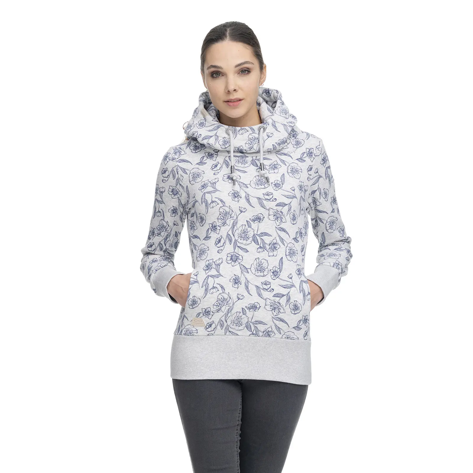 Hoodie Damen Ragwear Yoda Print