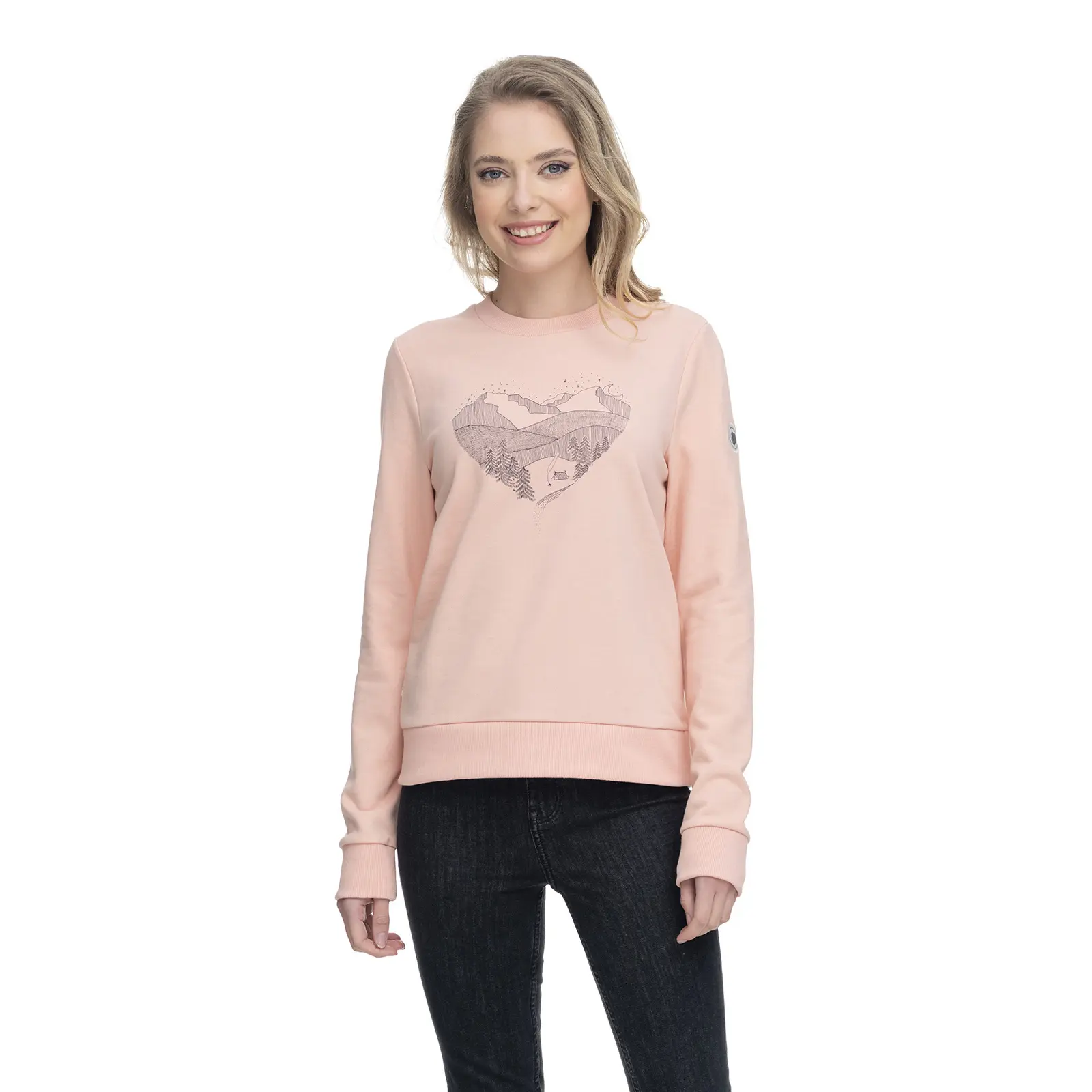 Sweatshirt Damen Ragwear Effa Organic