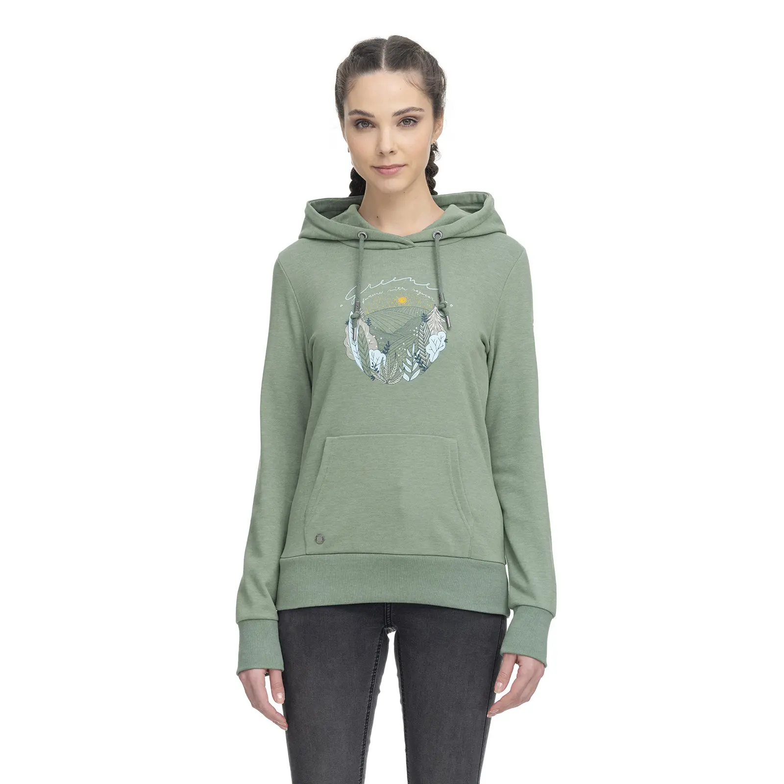 Hoodie Damen Ragwear Berit Organic