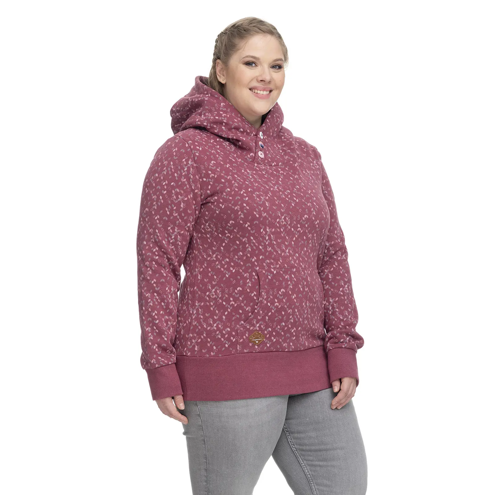Felpa con cappuccio da donna  Chelsee Plus