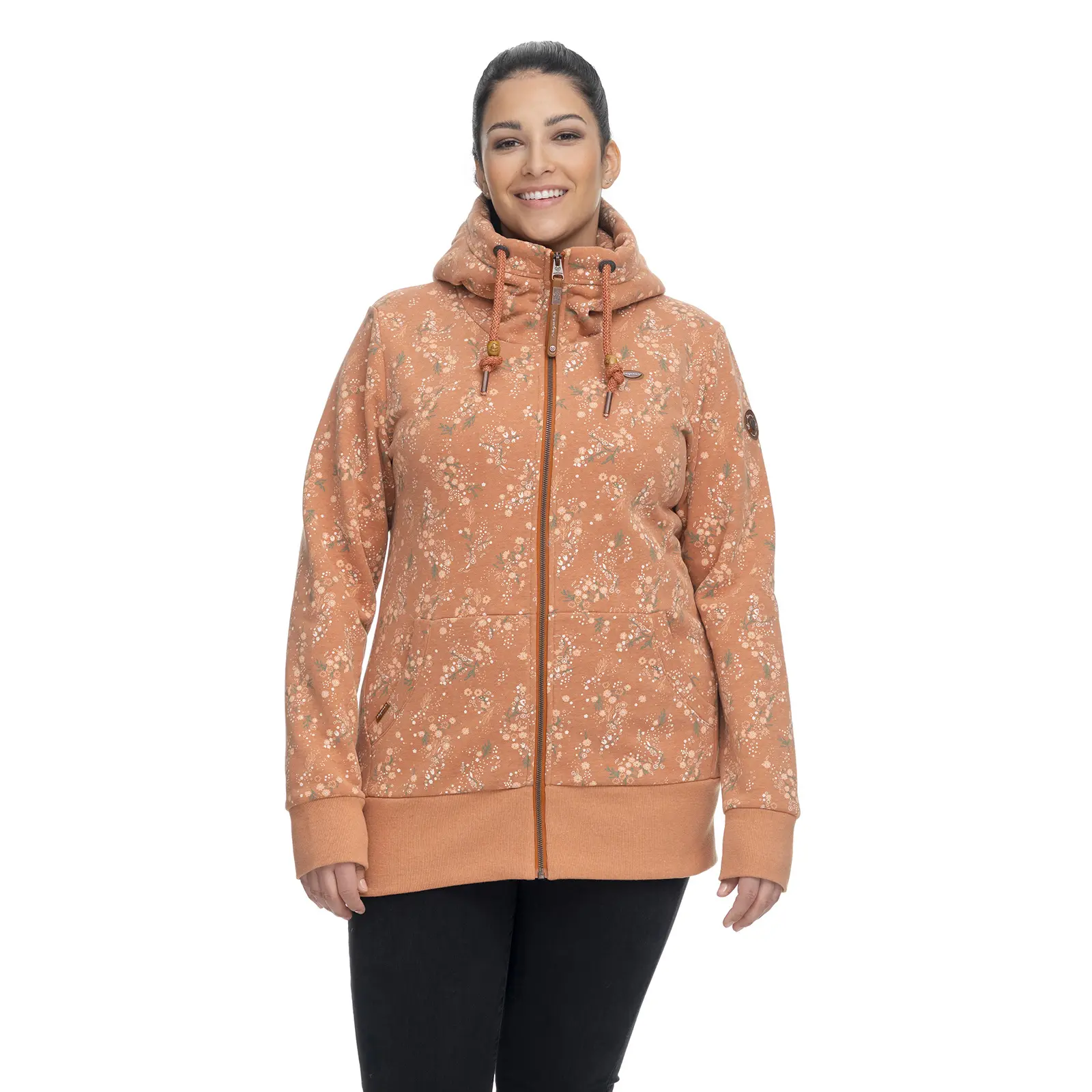 Kapuzenjacke Ragwear Neska print Plus