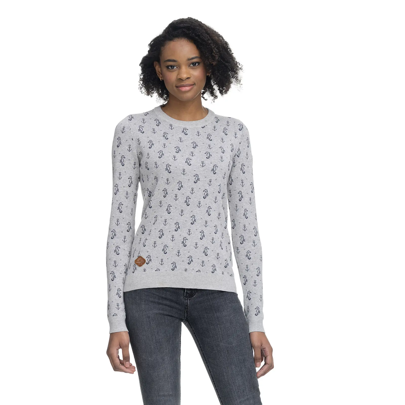 Sweatshirt aus Baumwolle, Damen Ragwear Gwinn