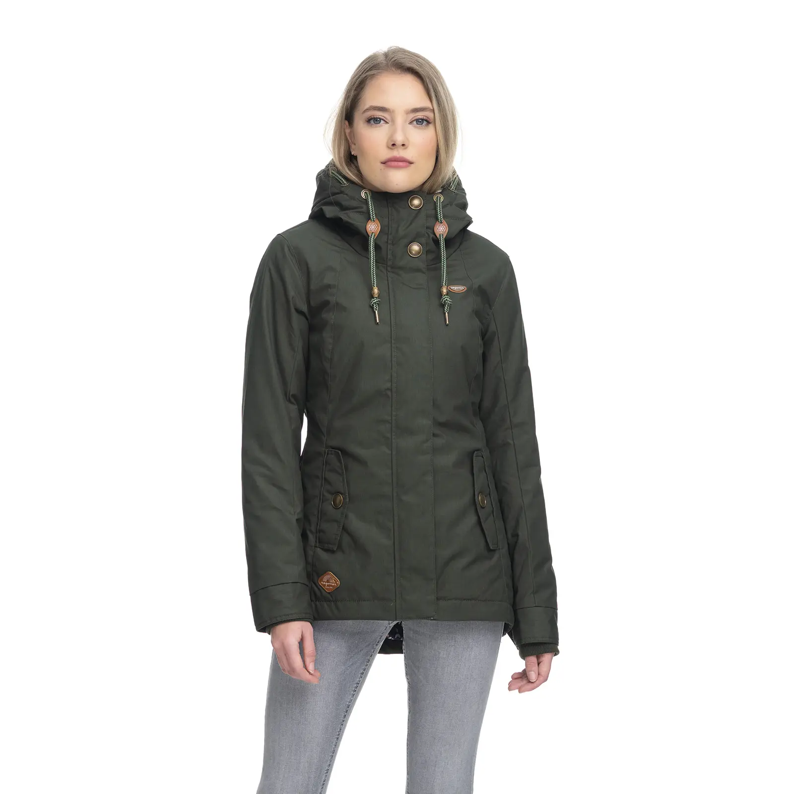 Regenjacke mit Kapuze für Damen Ragwear Monade