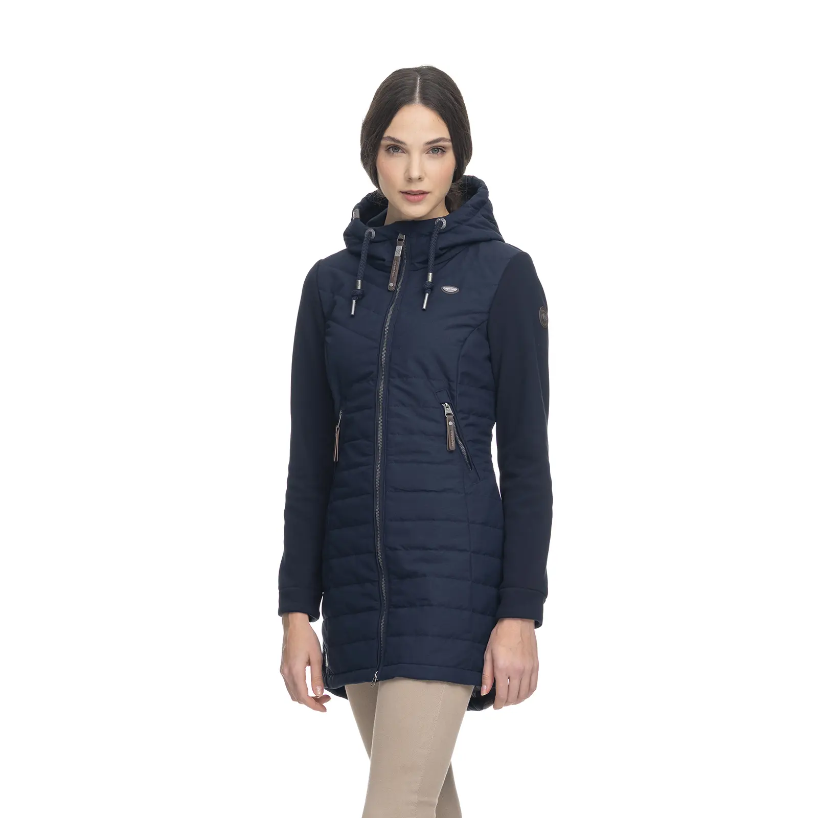 Lange Daunenjacke  Damen Ragwear Lucinda