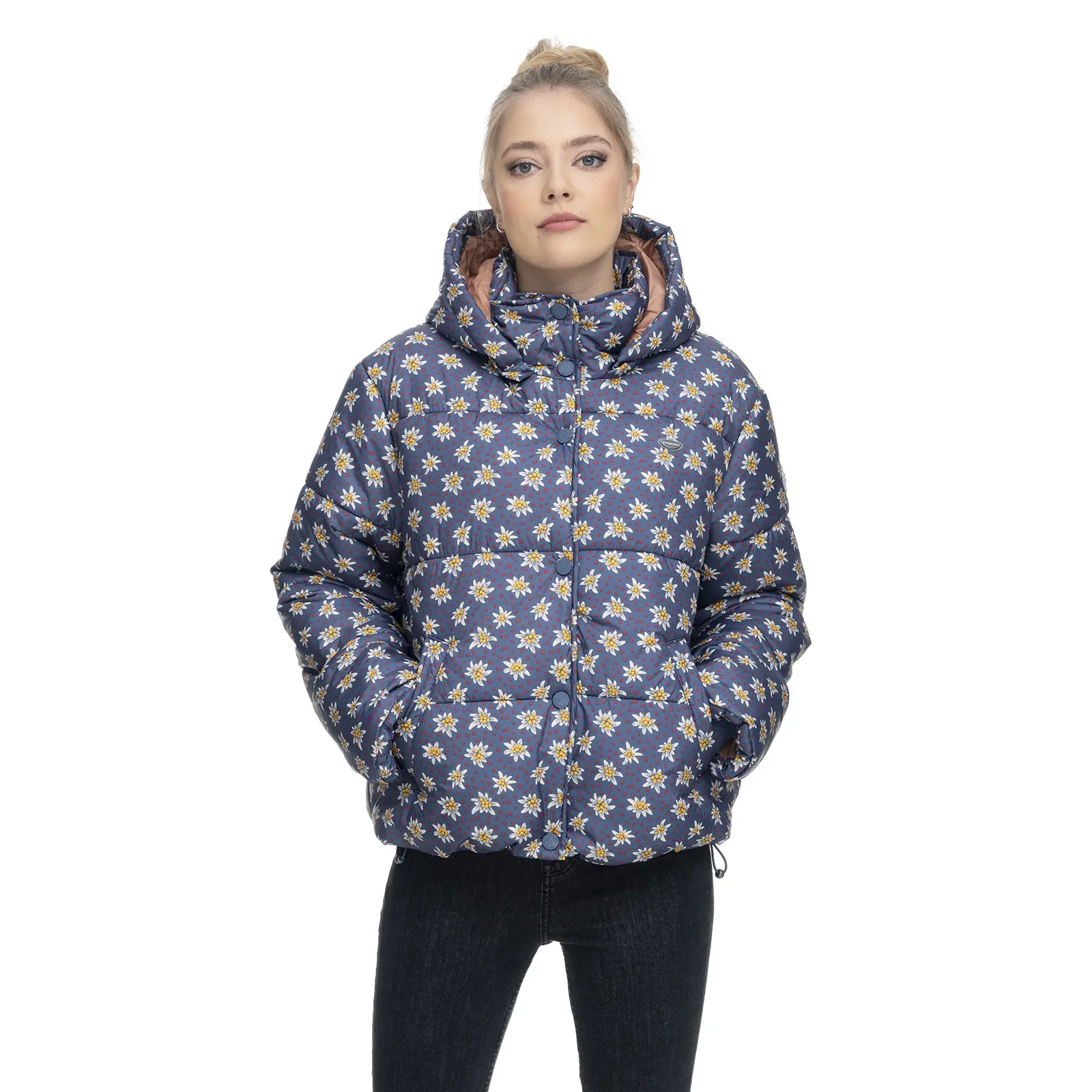 Damen-Daunenjacke Ragwear Relive Remake