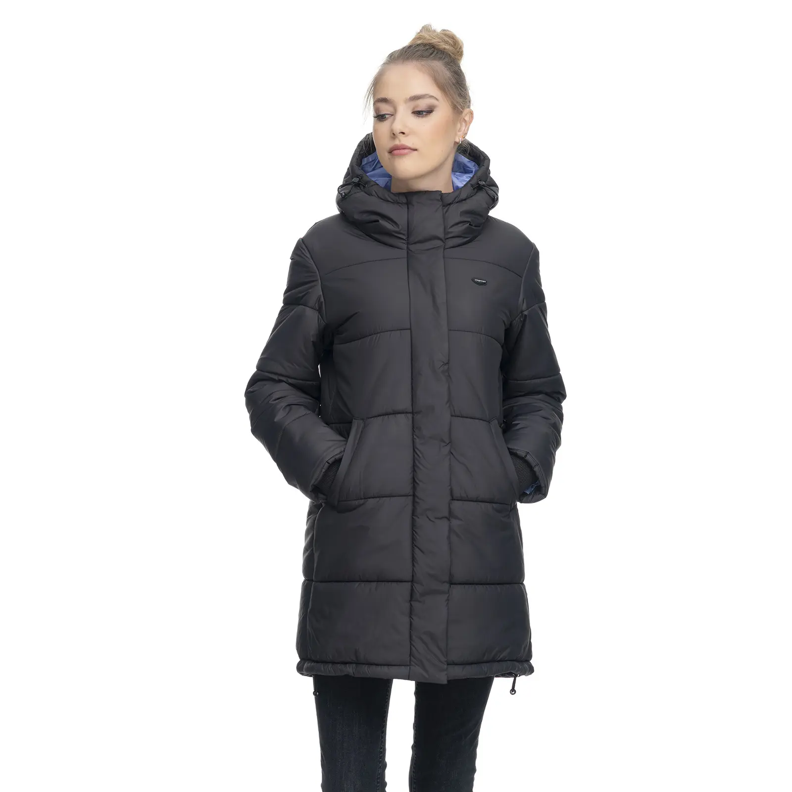 Lange Daunenjacke  Damen Ragwear Relive Remake