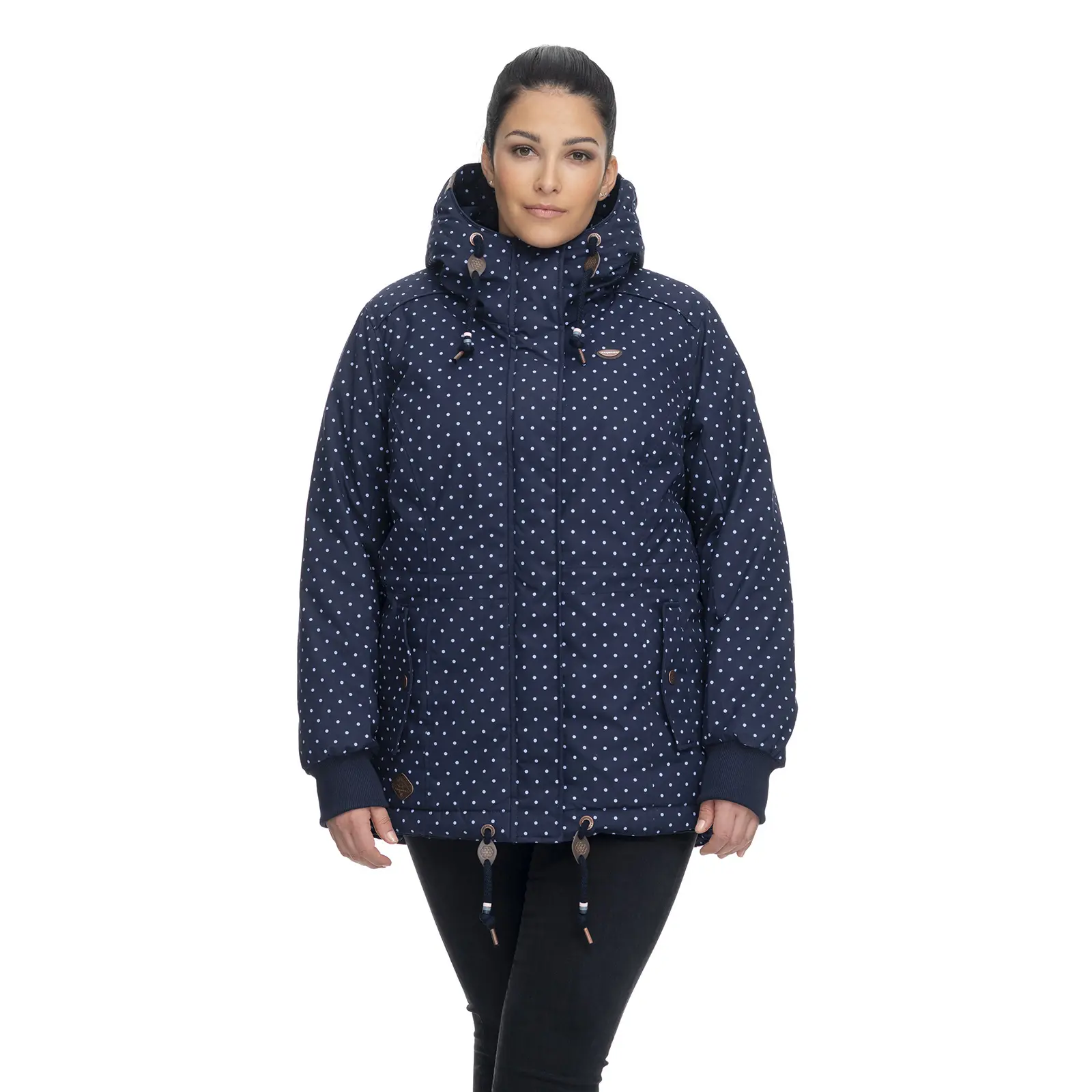 Damen-Daunenjacke Ragwear Danka Dots Plus