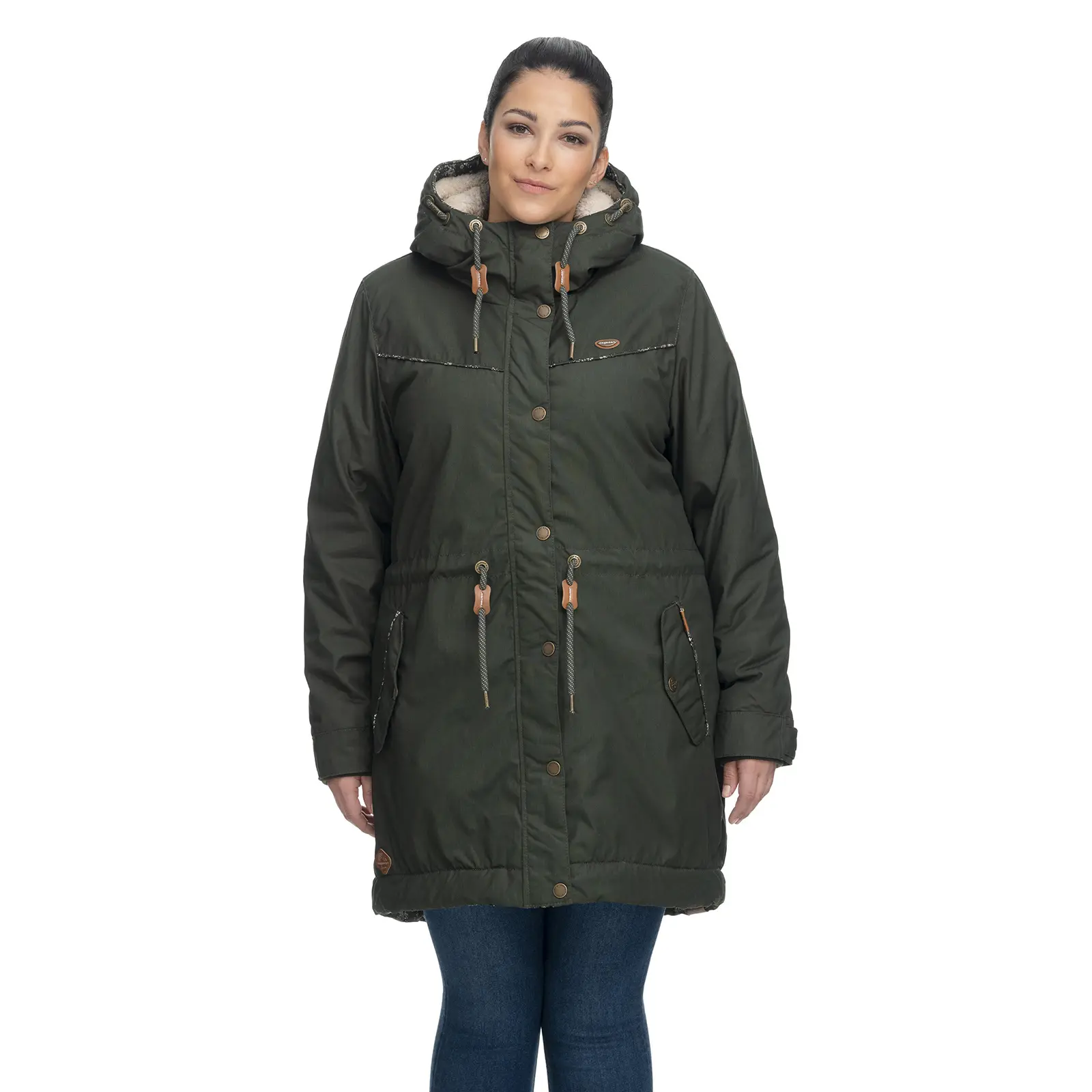Ragwear Women's Vert Parka Canny Plus
