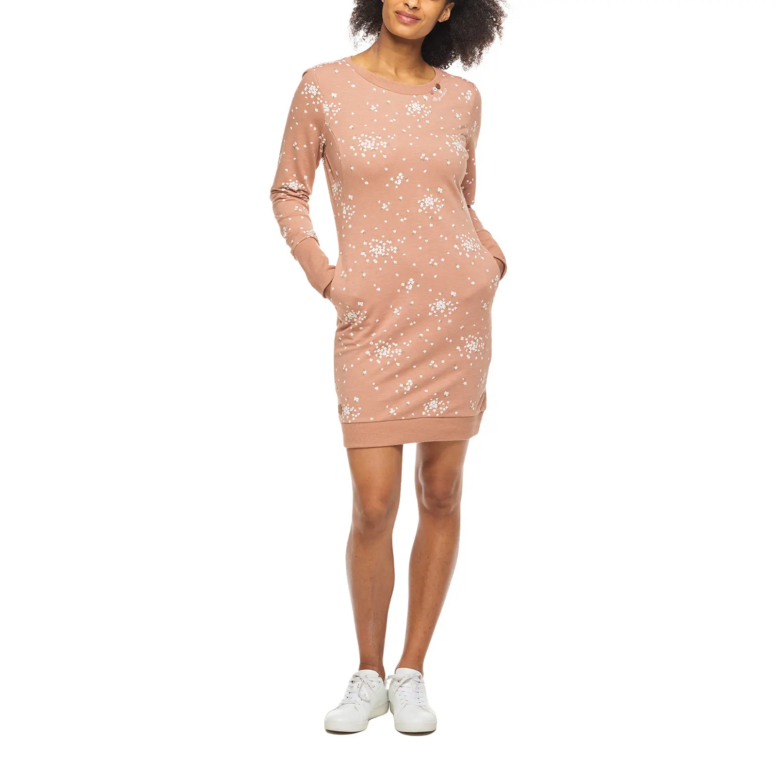 Pulloverkleid Damen Ragwear Menita Flowers
