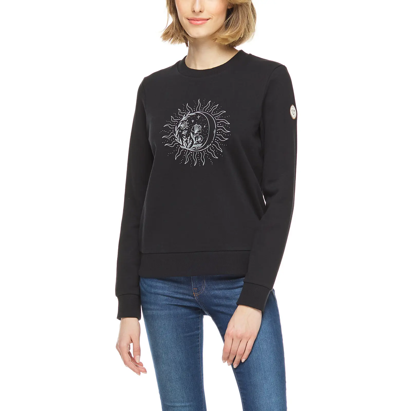 Sweatshirt aus Baumwolle, Damen Ragwear Effa