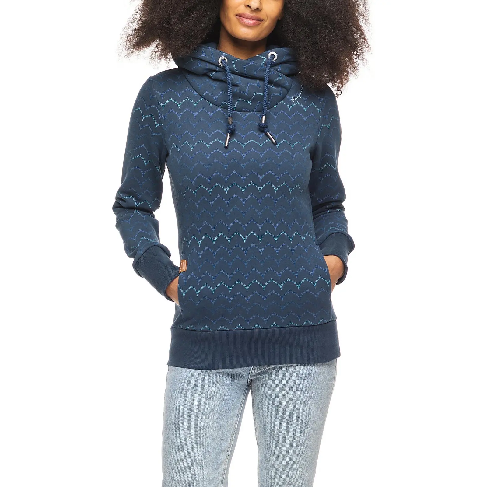 Dames Hoodie Ragwear Chevron