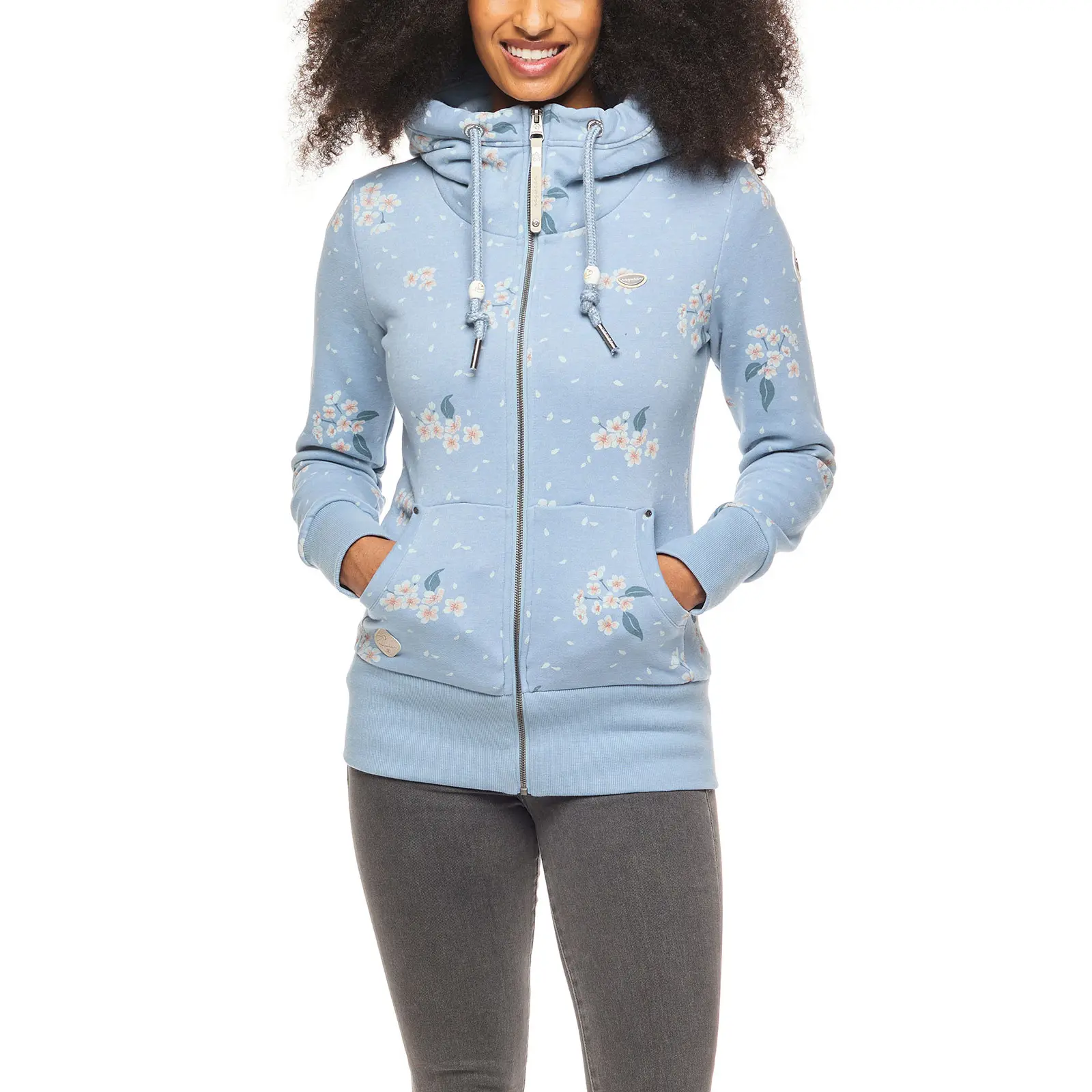 Sweatshirt mit Reißverschluss, Damen Ragwear Neska