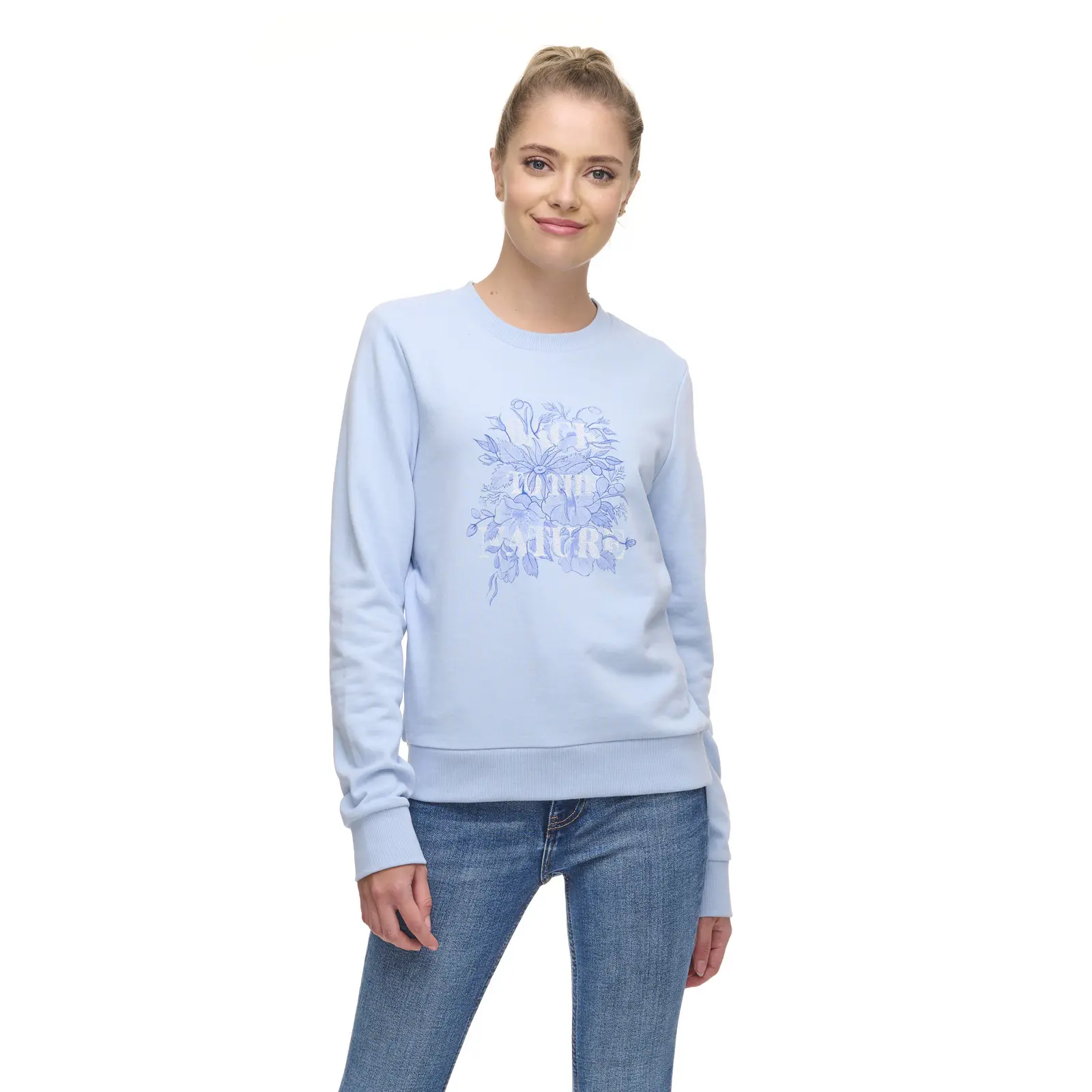 Sweatshirt aus Baumwolle, Damen Ragwear Effa