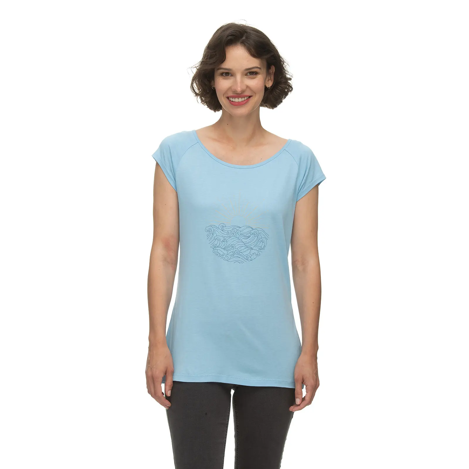 Damen T-Shirt Ragwear Breeze Organic