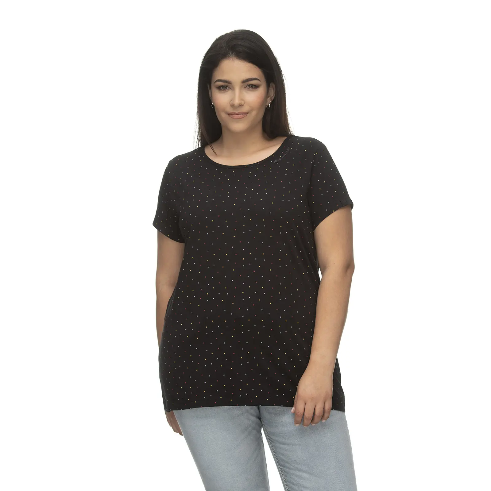 Damen T-Shirt Ragwear Mintt Dots Plus