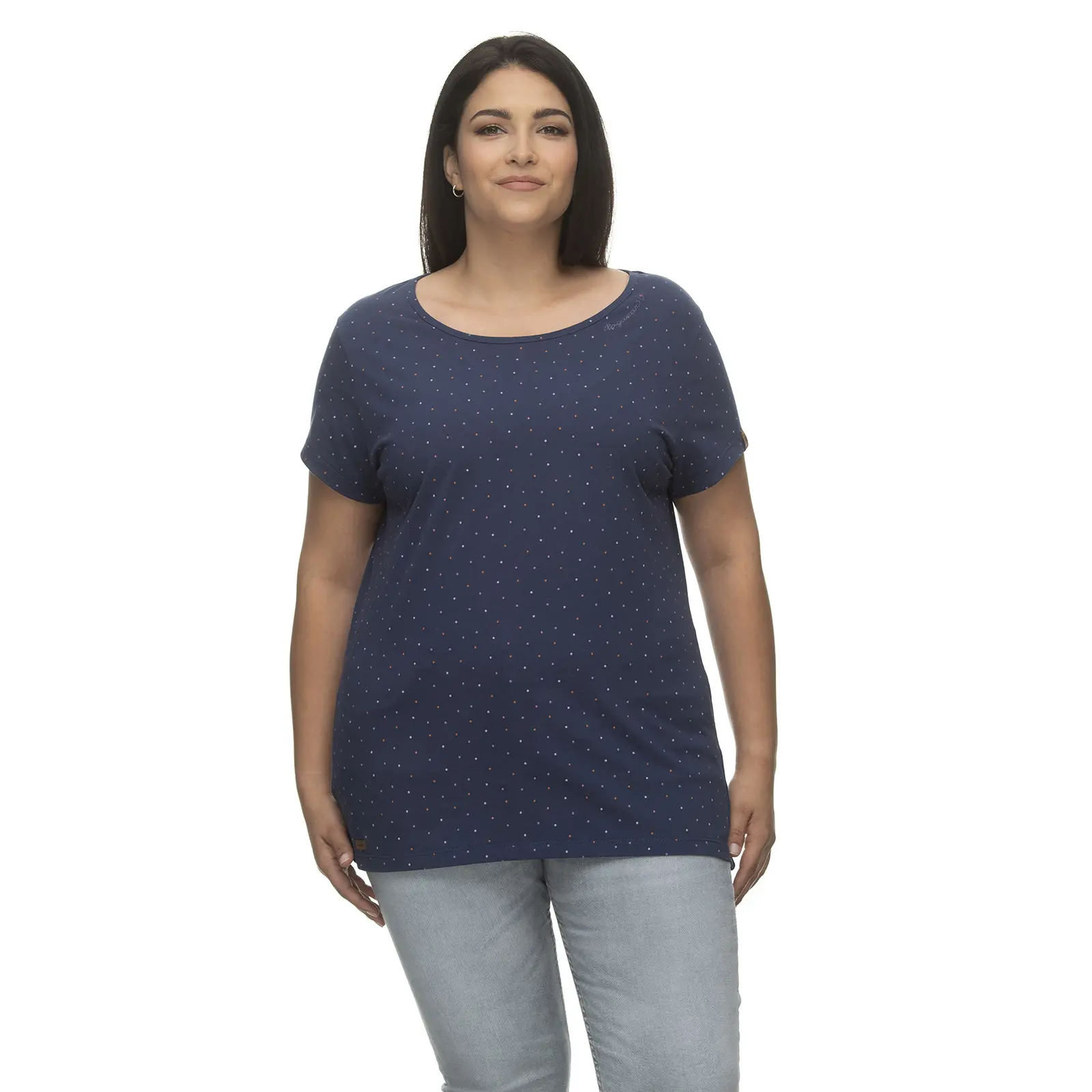 Damen T-Shirt Ragwear Mintt Dots Plus