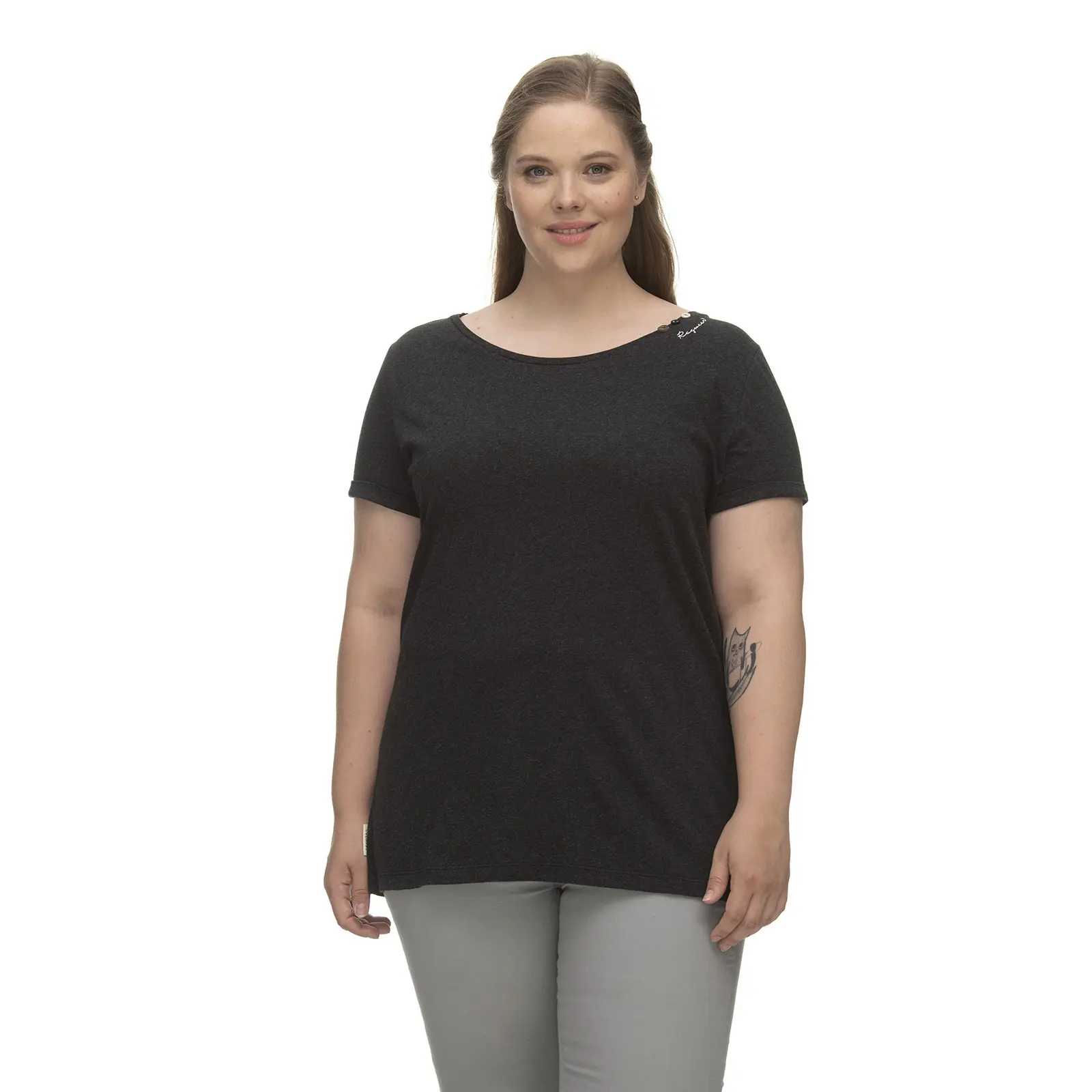 Damen T-Shirt Ragwear Florah A Organic Plus