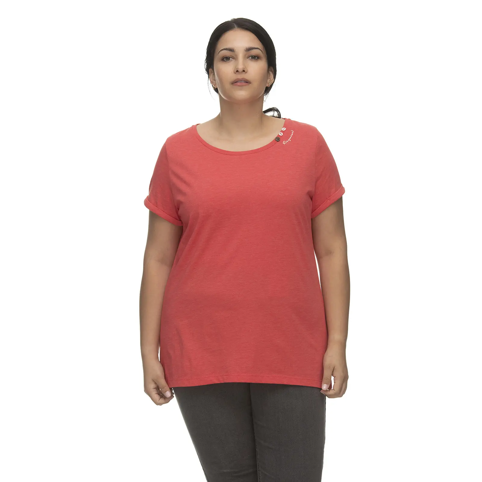 Damen T-Shirt Ragwear Florah A Organic Plus