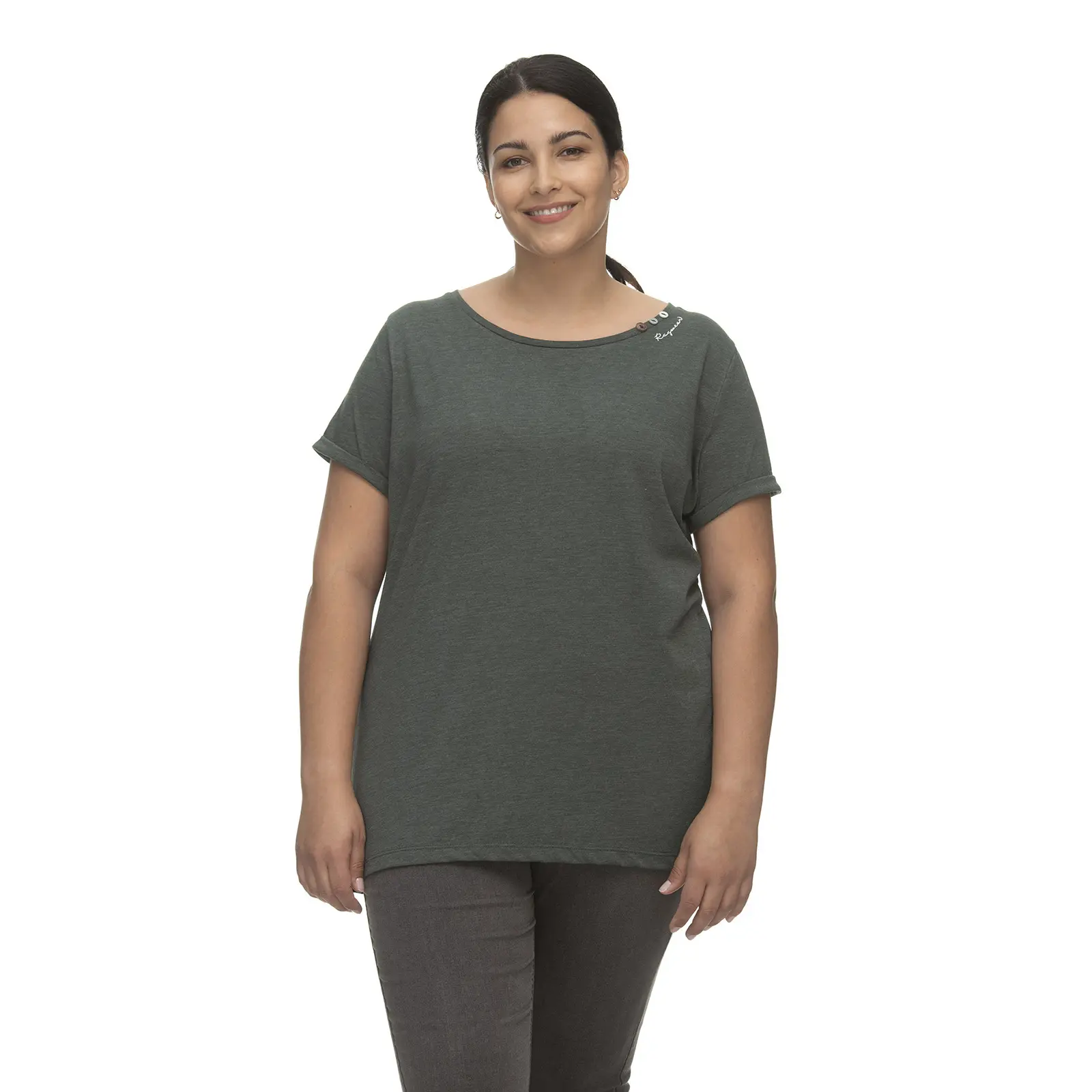 Damen T-Shirt Ragwear Florah A Organic Plus