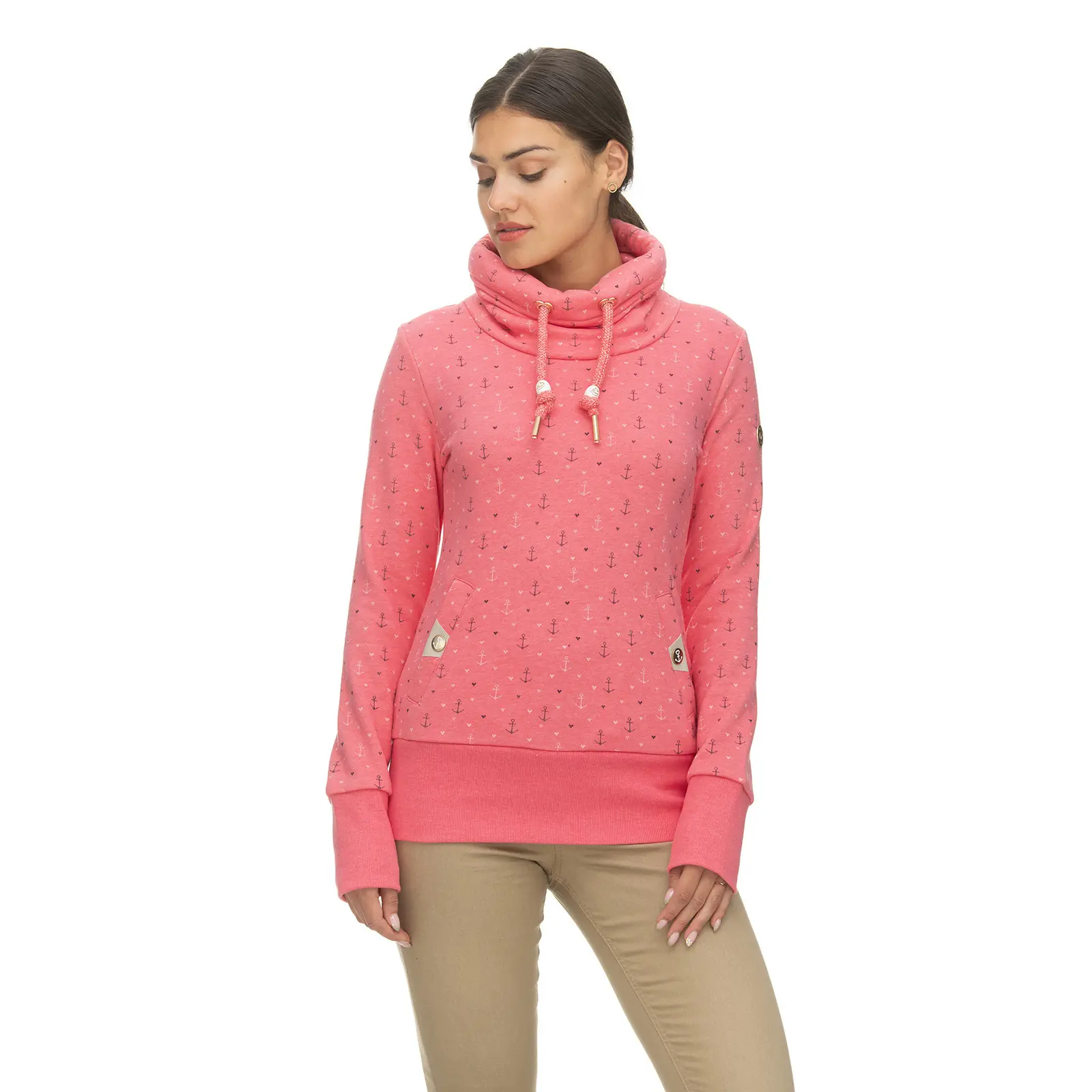 Hoodie Damen Ragwear Rylie Marina