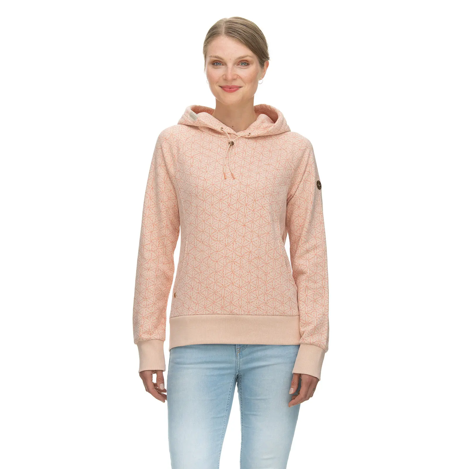 Hoodie Damen Ragwear Anwen Print