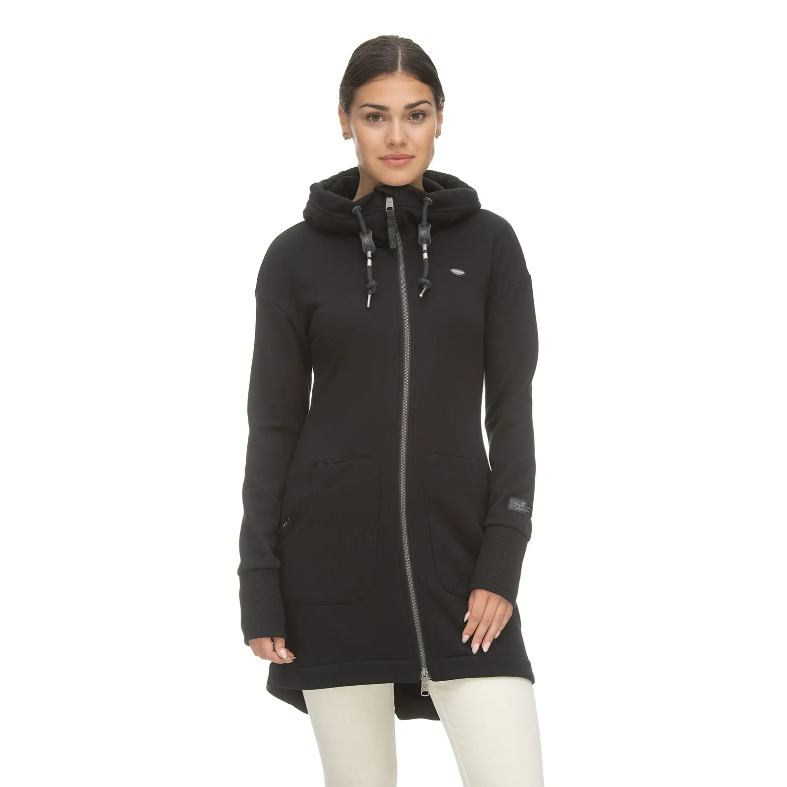 Damen Langarm Kapuzenjacke mit Reißverschluss Ragwear Kamy