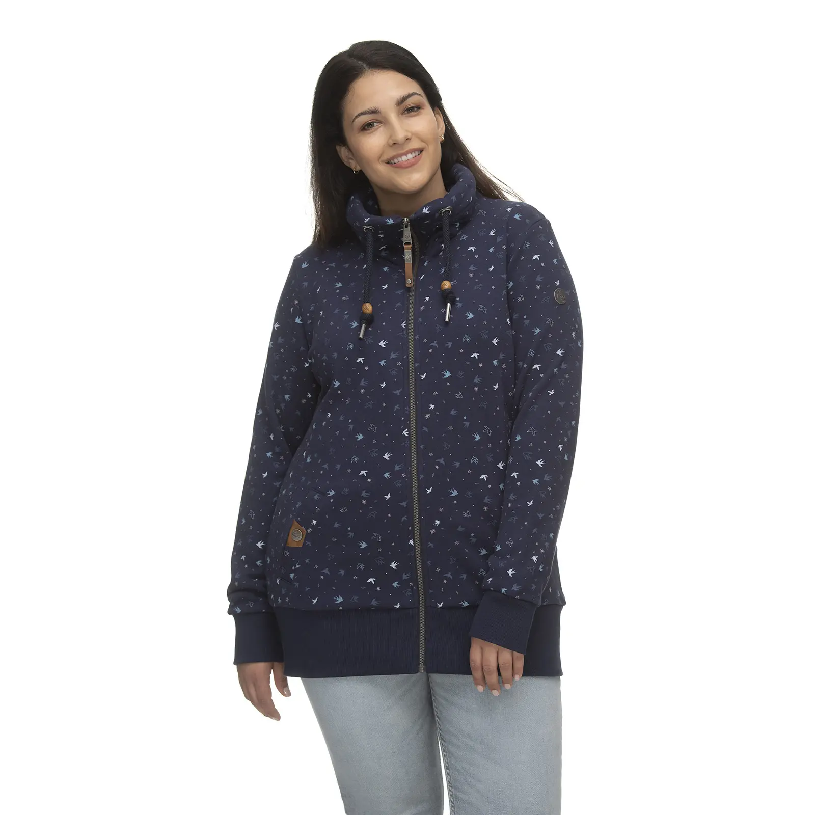 Kapuzenjacke Ragwear Rylie Birds Plus