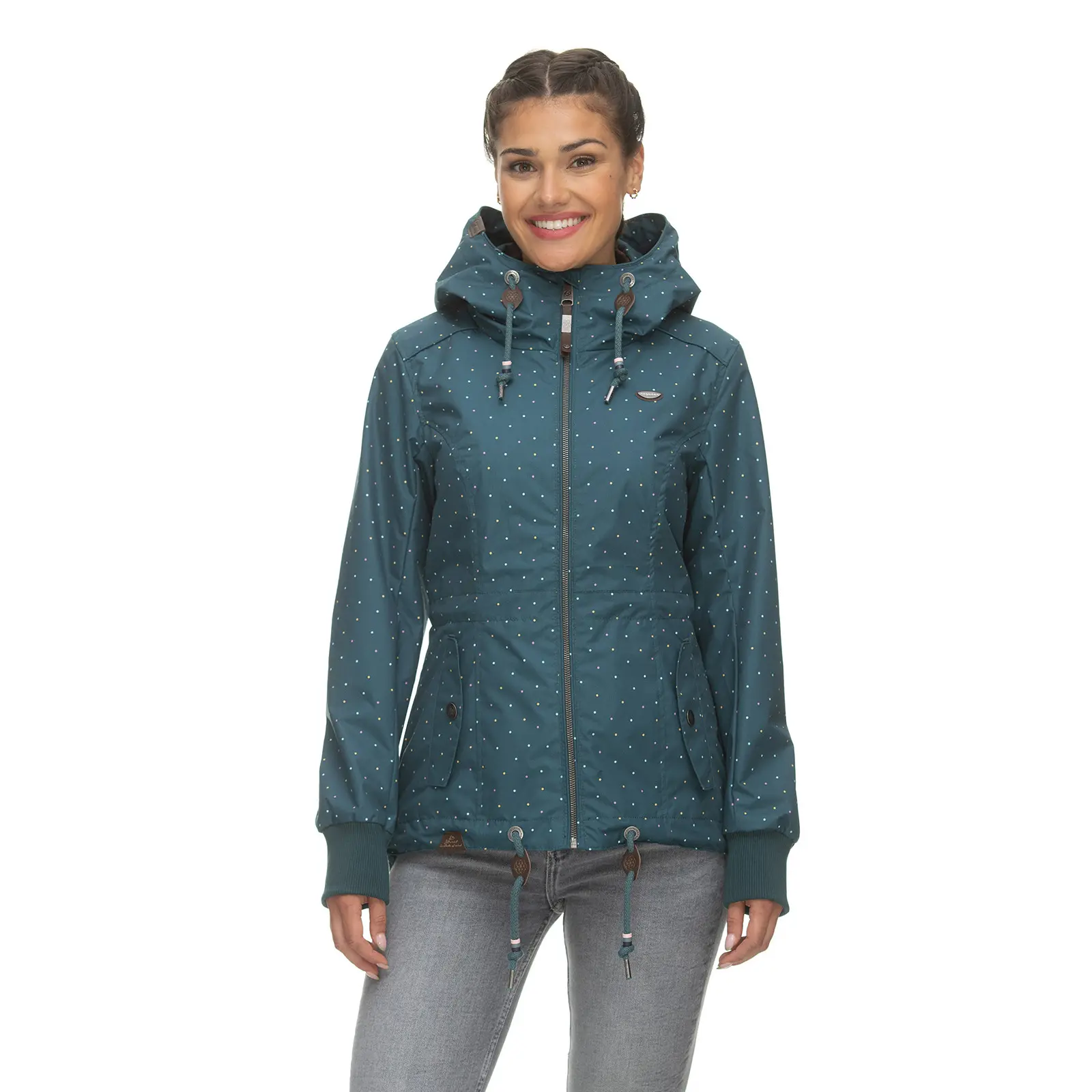 Windjacke Damen Ragwear Dankka Dots