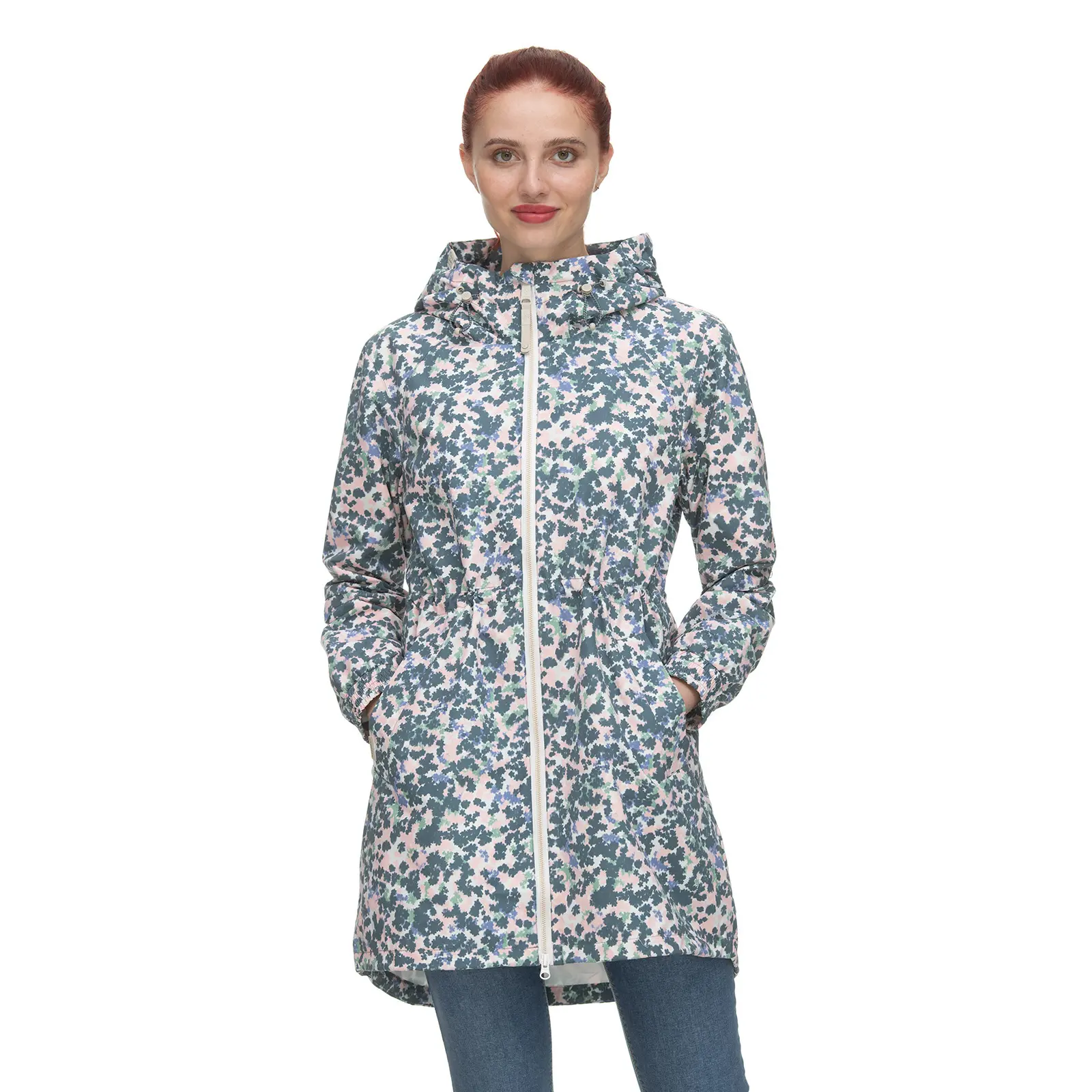 Parka Damen Ragwear Bronja Print