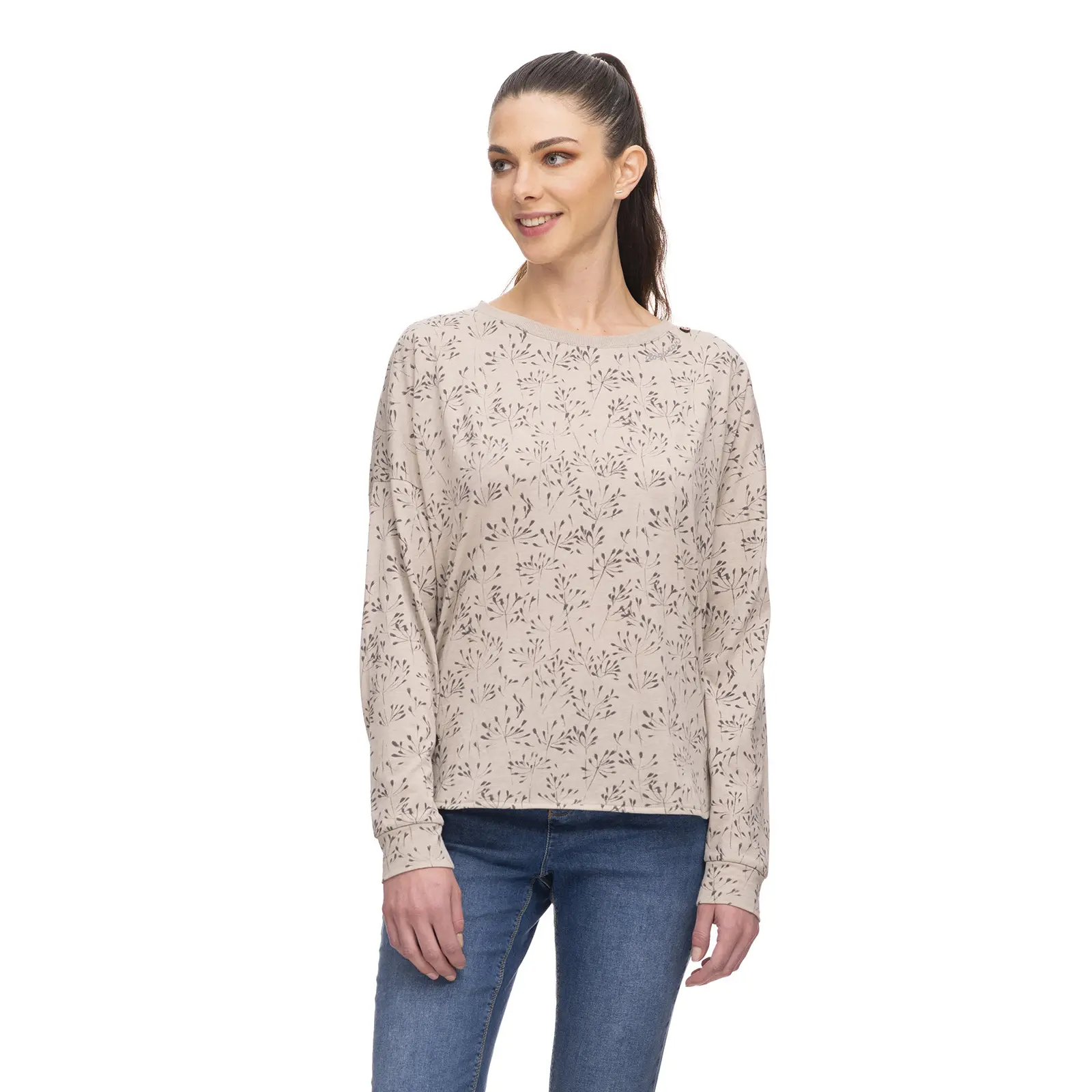 Maglia a maniche lunghe da donna  Shimona Flowery