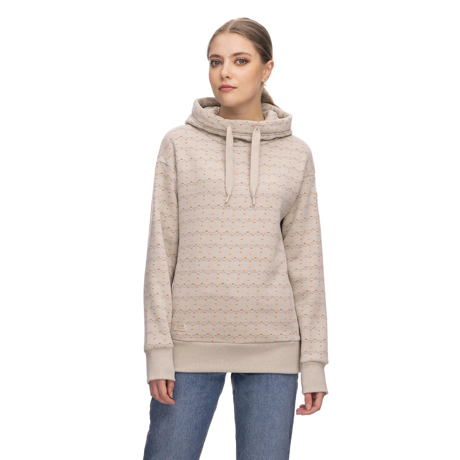 Hoodie Damen Ragwear Yodis Print