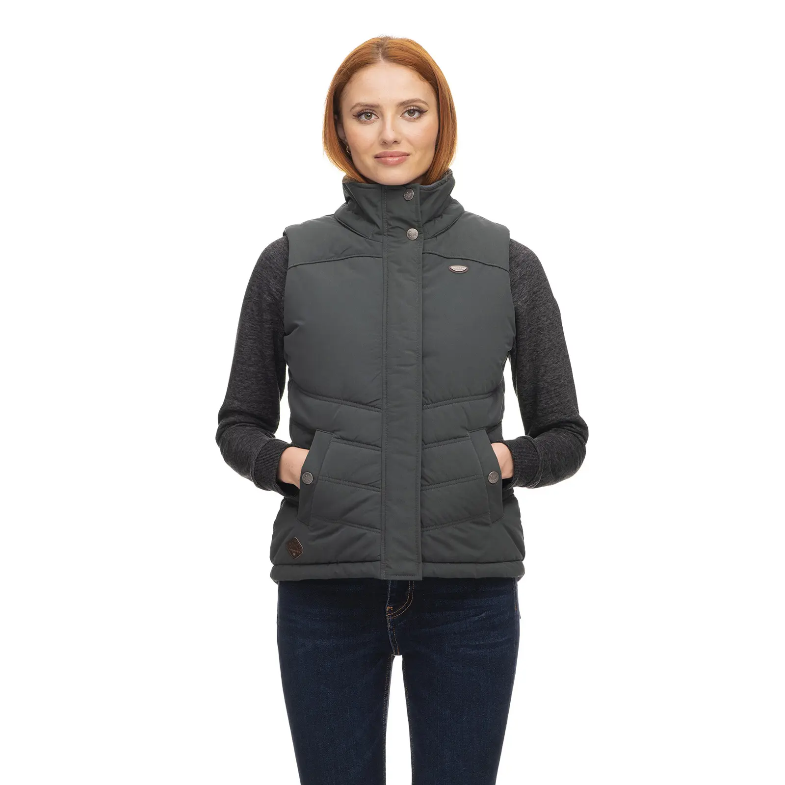 Mouwloos damesjack Ragwear Hesty