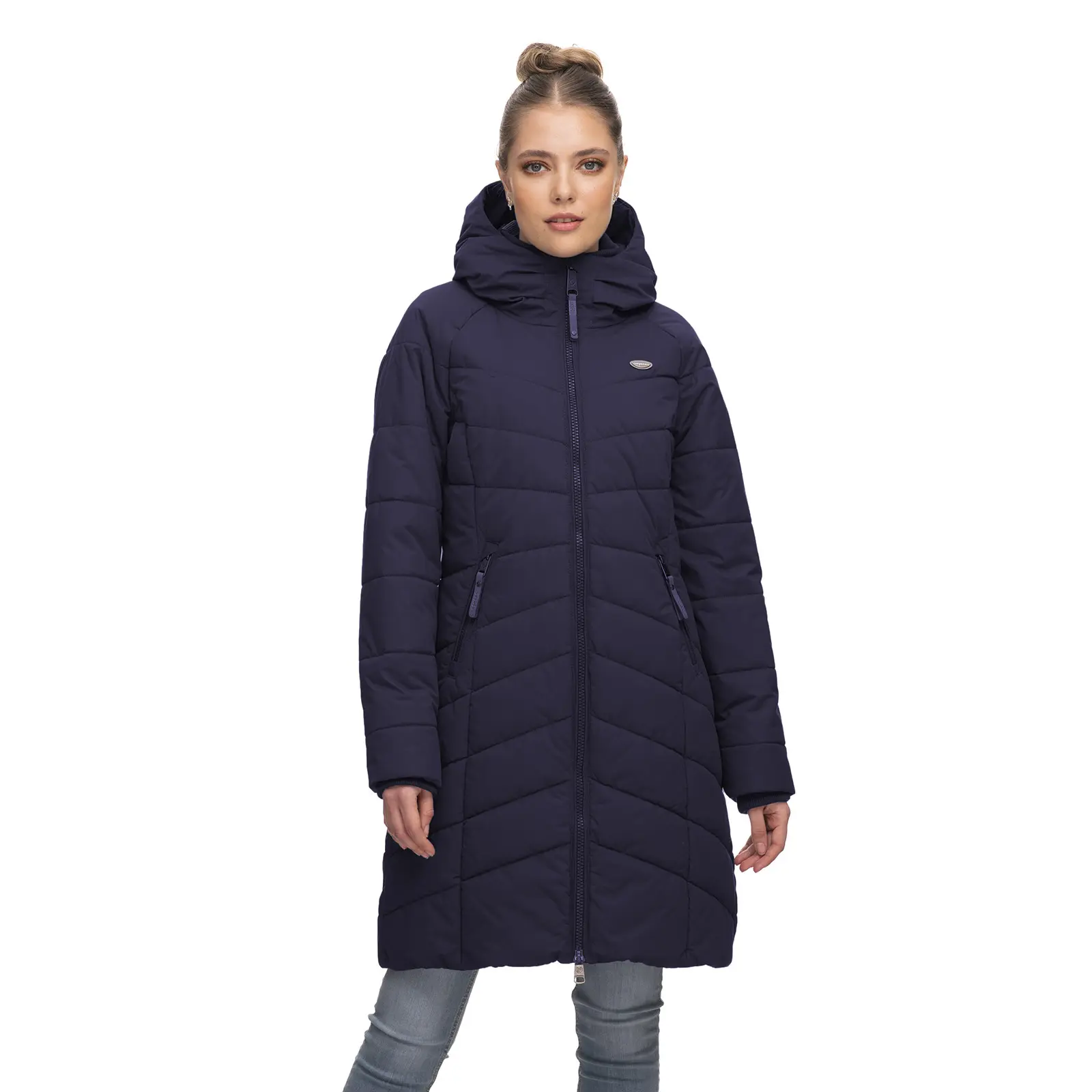 Lange Steppjacke Damen Ragwear Dizzie