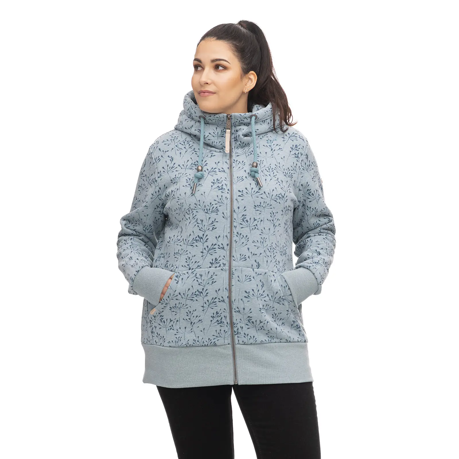 Kapuzenjacke Ragwear Neska Flowery Plus