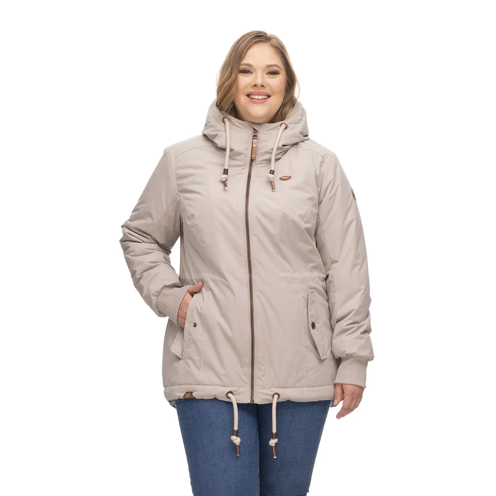 Regenjacke für Damen Ragwear Dankka Plus