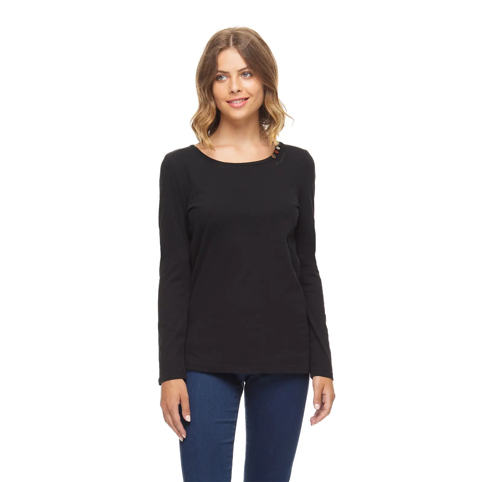 Langarmshirt für Frauen Ragwear Florah Gots