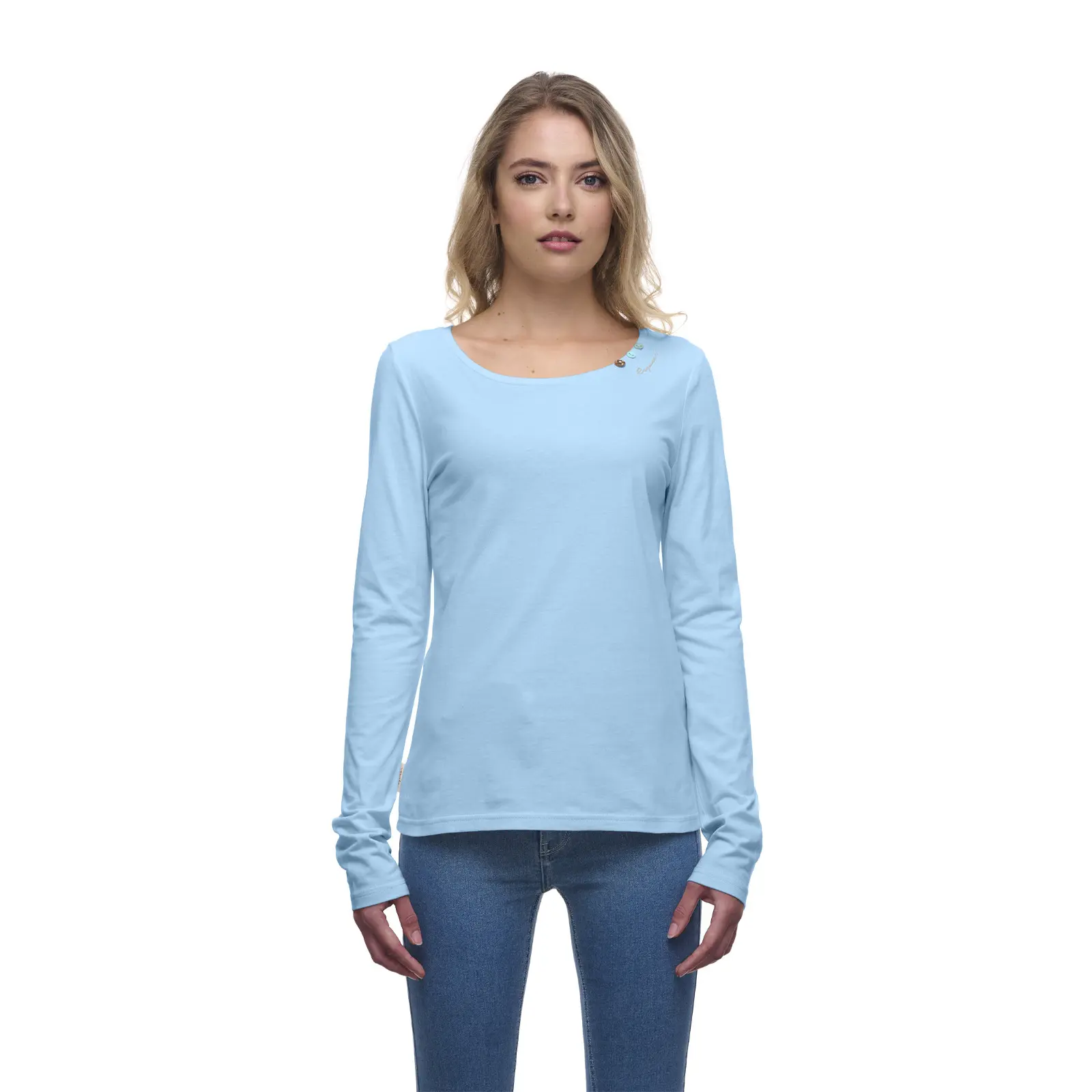 Langarmshirt für Frauen Ragwear Florah Gots