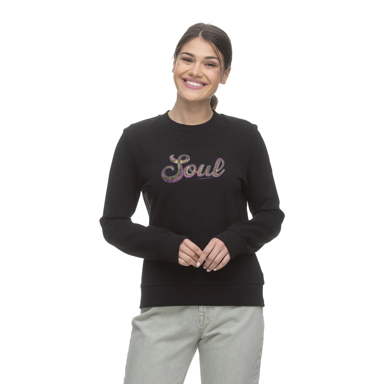 Sweatshirt Damen Ragwear Effa Organic Gots