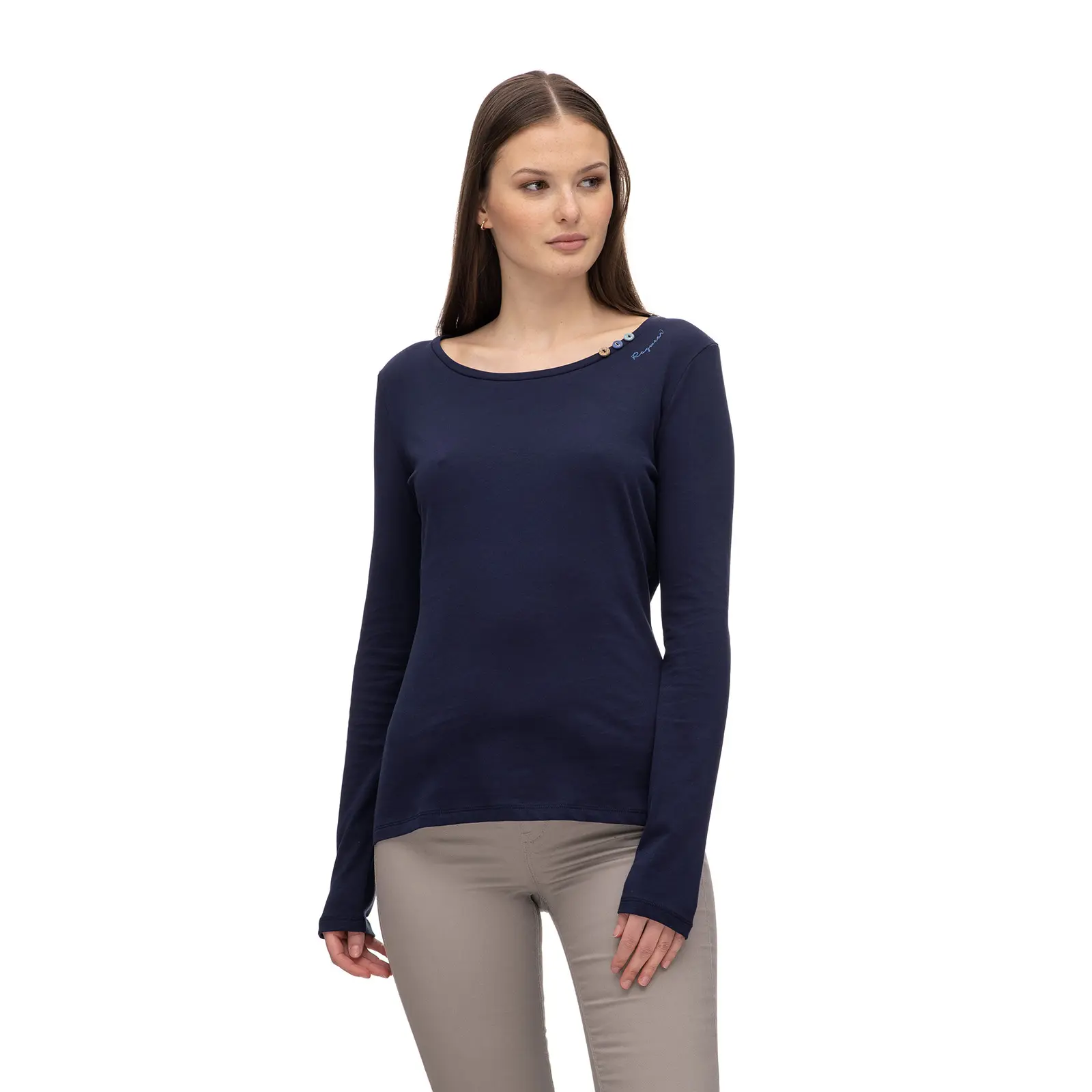 Langarmshirt für Frauen Ragwear Florah Gots