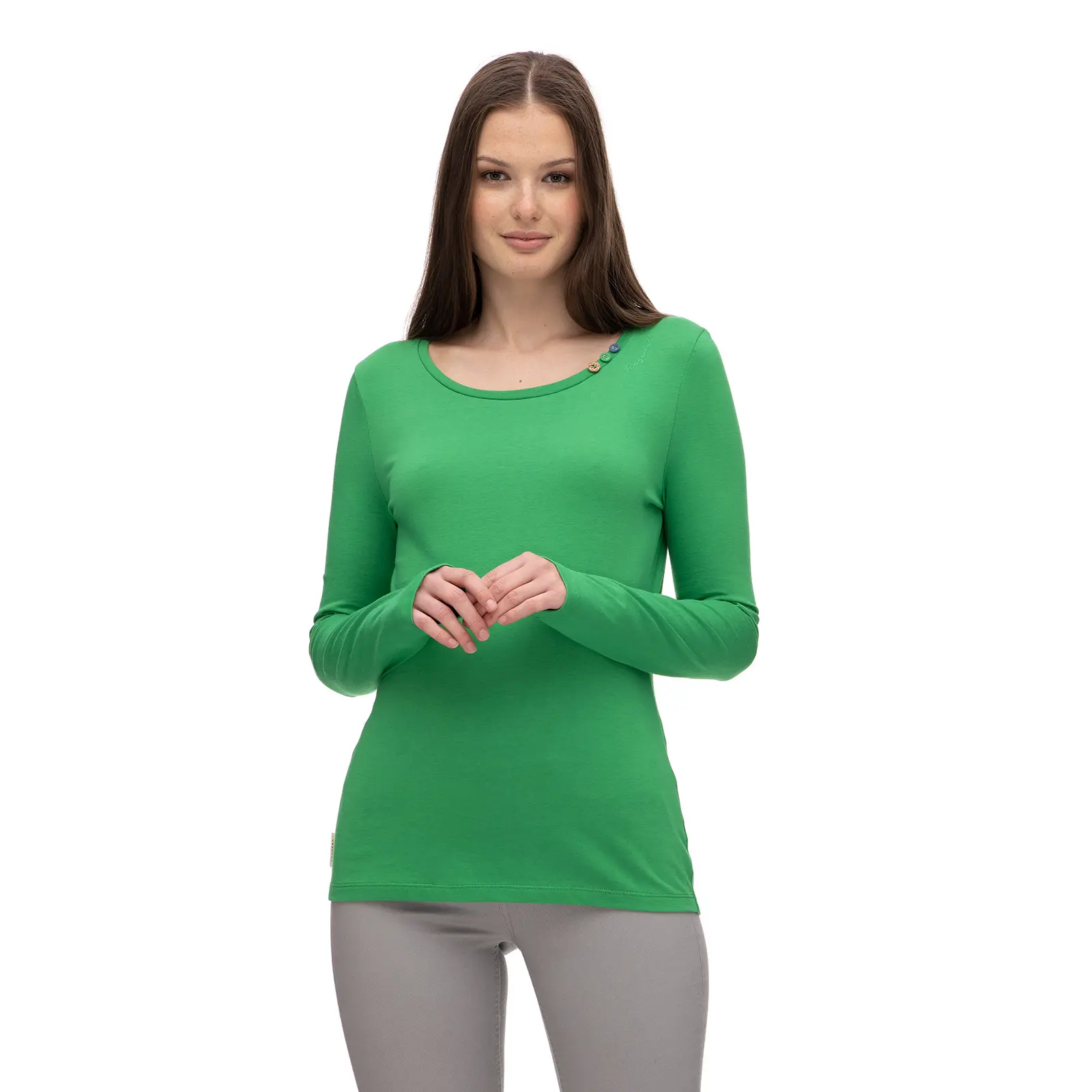 Langarmshirt für Frauen Ragwear Florah Gots