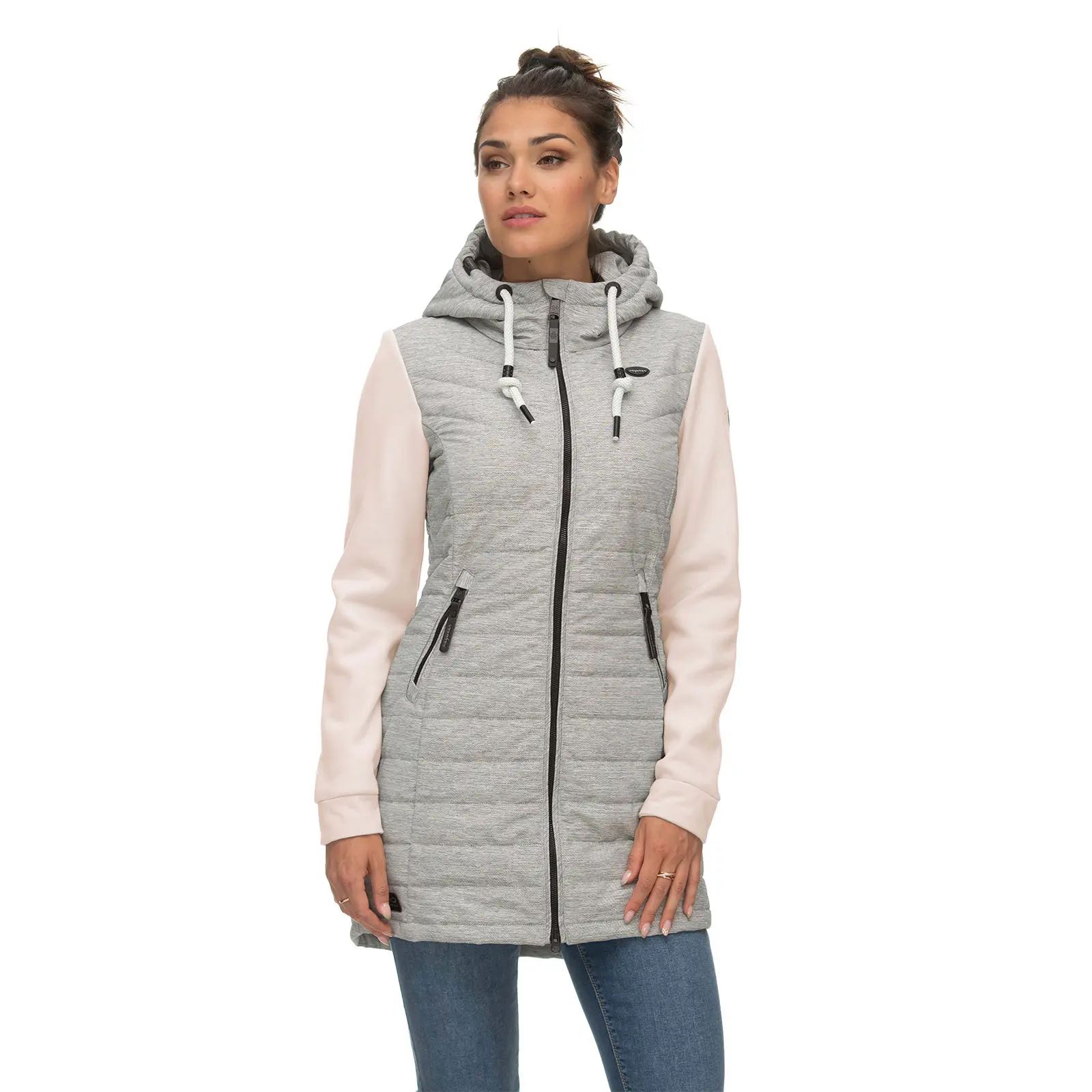 Lange Daunenjacke  Damen Ragwear Lucinda