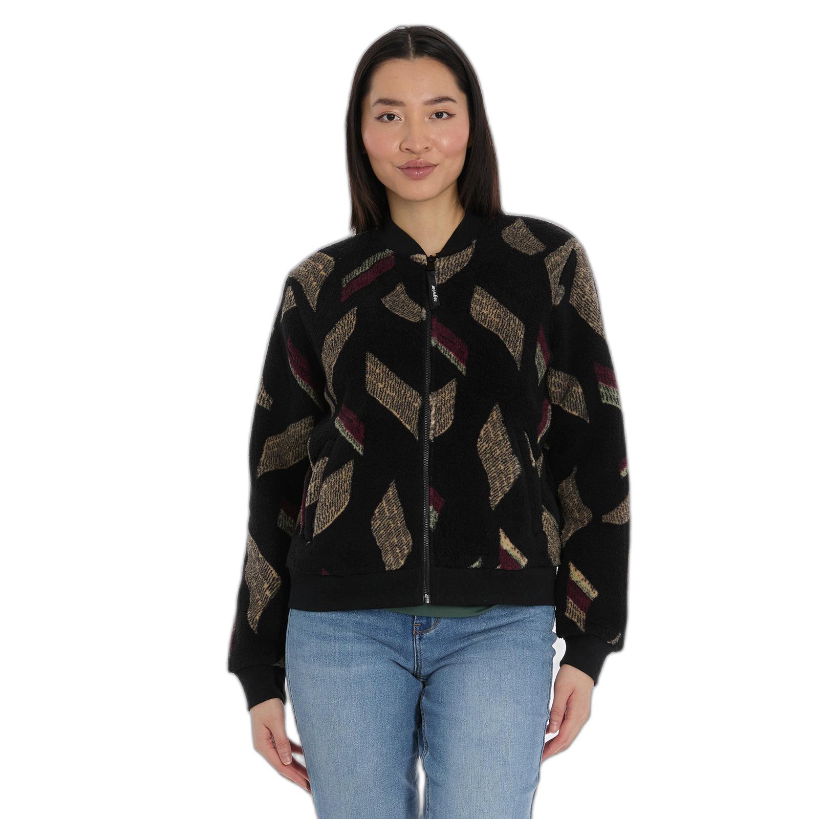 4255813144700 - Damen Druck-Fleecejacke mit Reißverschluss Cairro 4255813144700 - Damen Druck-Fleecejacke mit Reißverschluss Cairro